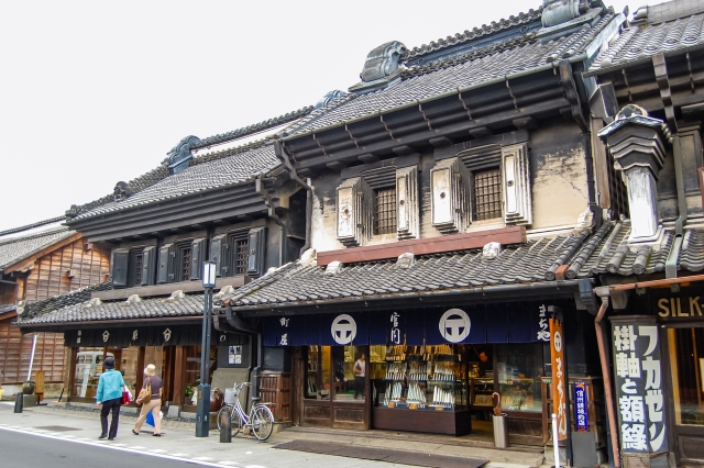 Historic streets of Kawagoe, Saitama, Japan